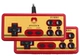 Bảng điều khiển trò chơi Cassidy D99 Thẻ máy màu đỏ và trắng Nintendo với 8 xe tăng chiến đấu tinh thần siêu Ma - Kiểm soát trò chơi