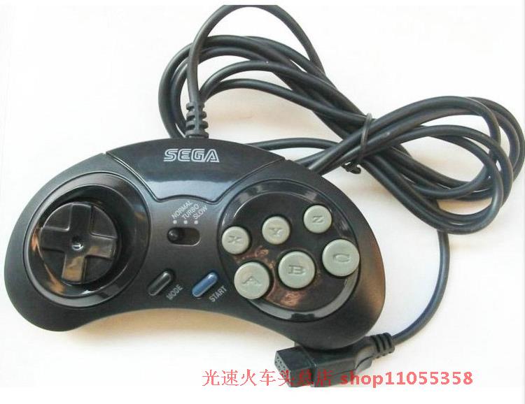 MD Sega Bộ điều khiển trò chơi 16 bit phụ kiện thẻ đen 3 pin 5 m cáp mở rộng video âm thanh xử lý cấp nguồn 10V - Kiểm soát trò chơi tay cầm chơi game điện thoại