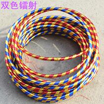 Childrens hula hoop two-color laser hula hoop kindergarten dance hula hoop gymnastics hula hoop