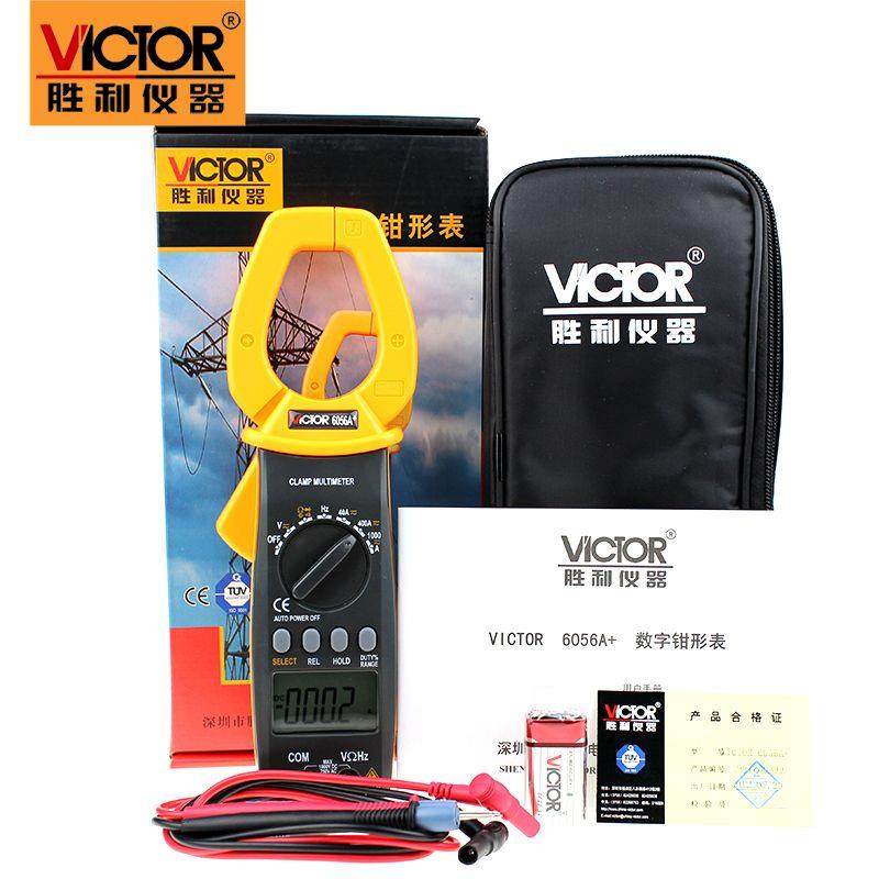 Original Assembly Triumph Automatic Range AC Digital Pincer Form METER VICTOR VC6056A 