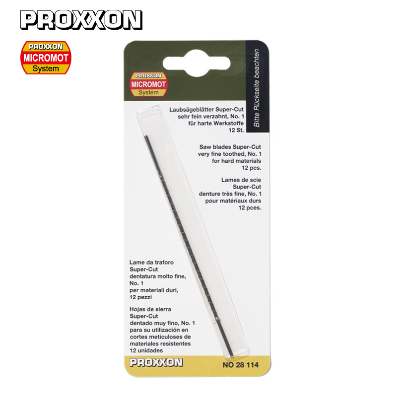 German PROXXON130mm cut soft steel and composite panels such as hard material curve saw blades 28114]