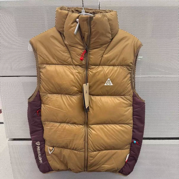 Nike Acg Logo Embroidered Outdoor Functional Windproof, Water-Repellent and Warm Sports and Leisure Vest Fz6192-282