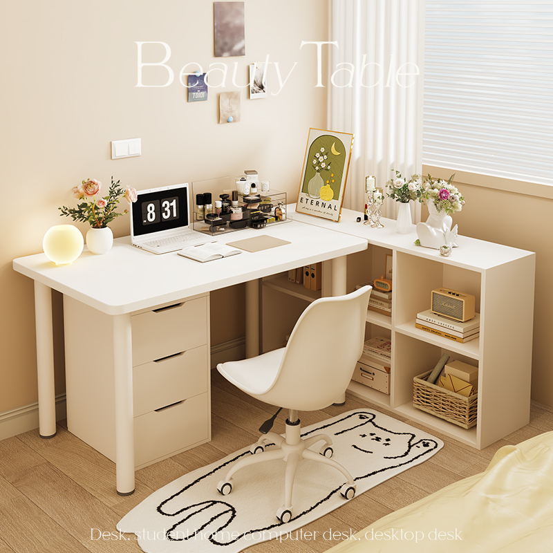Desk Student Home Computer Desk Desktop Bedroom Girls' Makeup Table Workbench Simple Office Desk Writing Desk