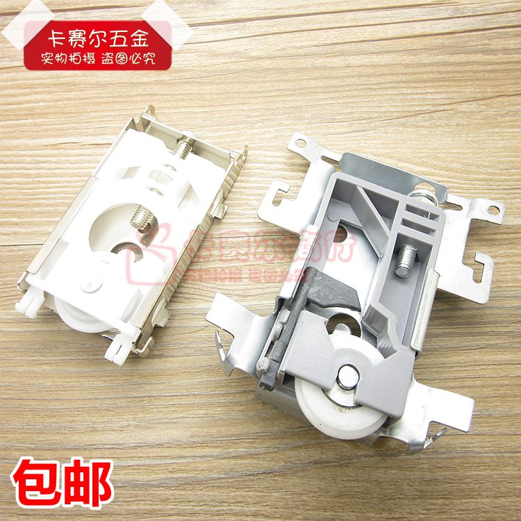 Old-fashioned wardrobe pulley sliding door wheel wall door pulley wardrobe door pulley pulling door pulley hanging pulley lower wheel
