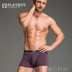 Playboy Playboy Mens Panties Mordale phẳng quần Mens quần Trưởng U Lồi bông rắn Panties Mens. 