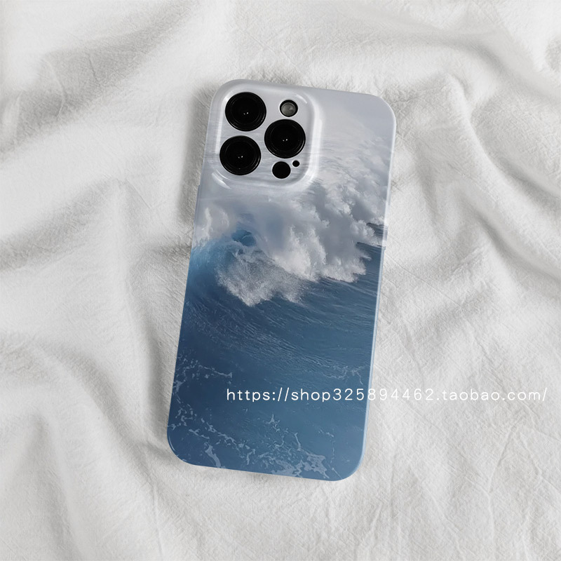 Ocean Waves Versatile and Personalized Suitable for iPhone Apple 11 Niche 12/13/14/15/16/17 Promax Film Phone Case Full Coverage Lens Air Protective Case Plus Hard and Soft Case Mini Ocean Waves Versatile and Personalized Suitable for iPhone Apple 11 Niche 12/13/14/15/16/17 Promax Film Phone Case Full Coverage Lens Air Protective Case Plus Hard and Soft Case Mini
