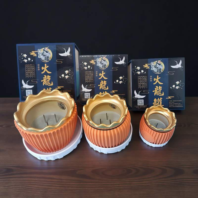 Fire Dragon Can, the Same Model Used in Traditional Chinese Medicine, Liu Weicheng Moxibustion Can, Gua Sha Massage, Ironing, Lotus Stone, Buddha Hand Can