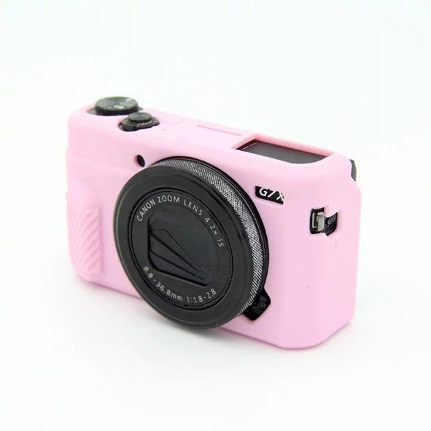 Canon PowerShot G7 X Mark II bộ túi máy ảnh của silicone bảo vệ tay áo g7x2 Camera Case - Phụ kiện máy ảnh kỹ thuật số túi đựng chân máy quay