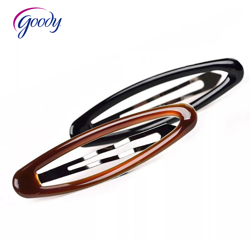 Goody Gonny Hair Hair Clip Woman's head broken hair clamp and two - color adult card large - size 2 clothes