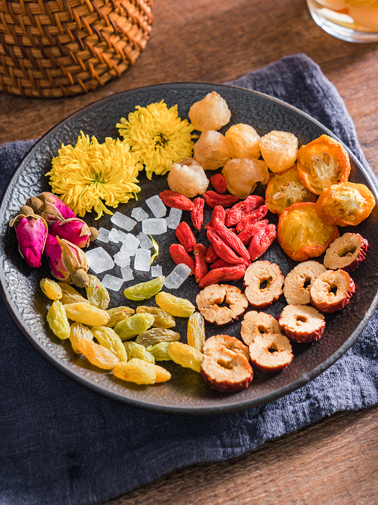 (Buy 1 hair 2)Red jujube longan wolfberry tea Rose tea combination Babao tea health tea conditioning women's blood