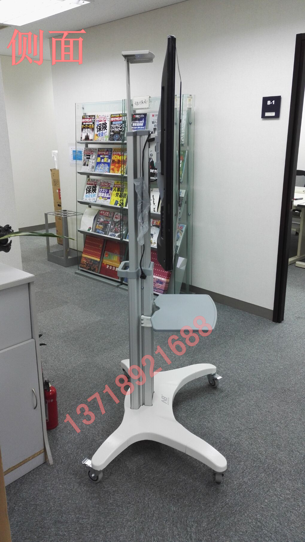sony 50w660g Hội nghị truyền hình NB TV di động giá đỡ hợp kim nhôm giỏ hàng 70 inch đứng sàn AVF1500-60-50P - TV tivi gia re