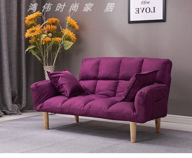sofa Lazy ງ່າຍດາຍອາພາດເມັນຂະຫນາດນ້ອຍຫ້ອງດໍາລົງຊີວິດ double ທີ່ທັນສະໄຫມປະຫຍັດ tatami ຫ້ອງນອນລະບຽງ sofa bed