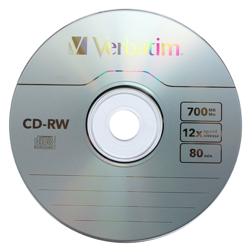 Weibao может написать CD-RW CD 12x Record Disk Burner Blank Disc 700MB может быть повторно использован