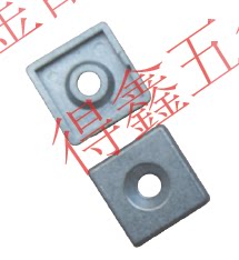 2525AL-EC aluminium alloy end cover end cover plate industrial aluminium extrusion material end cover aluminium extrusion material accessories choke plug