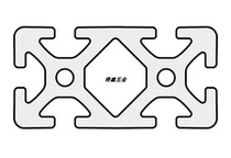 ITD4080H-8 ITEM slot 8 Industrial aluminium profiles Assembly Line Accessories Machinery Frame Profiles
