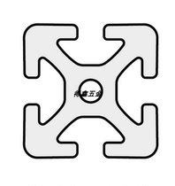 ITD4040H-8 ITEM slot 8 Industrial aluminium profiles Assembly Line Accessories Machinery Frame Profiles