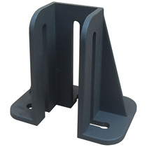 4040 Industrial Aluminum Profile Fixed Foot Support Fence Base Ground Large Support Foot Square Foot