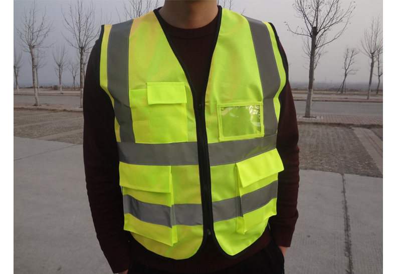 Traffic construction site engineering greening China building safety reflective clothing reflective vest vest large size can be printed