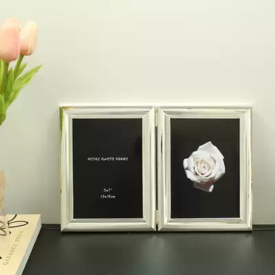 Creative set-up frame folding two metal 5-inch 6-inch five-inch six-inch seven-inch eight-inch model room ornaments