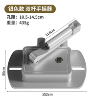 ✅【Перфорация не требуется】Расстояние между серебряными отверстиями 10,5-14,5 см.