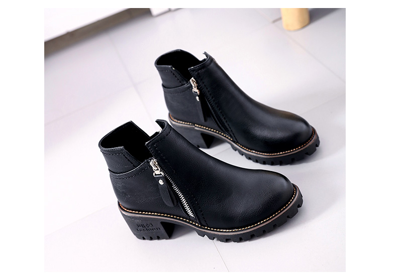 Bottes mi-saison femme   en Polyurethane - Ref 3251111 Image 32