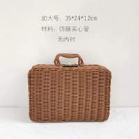 Коричневый плюс размер 35*24*12