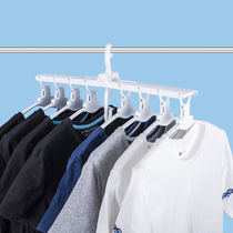 Multifunctional multi-layer clothes rack magic home wardrobe storage hangers clothes hanging clothes hanger hook