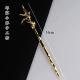 Медная китайская шпилька, аксессуары ручной работы, металлический аксессуар для волос с кисточками