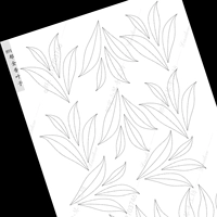 891 лист тюльпана