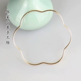 Древний стиль металлический шаг запрещать кольцо 100 мм волновая планка шаг шпилька заднее нажатие кольцо DIY ручной работы ручной работы на висящем кольцо Электрофорез защита цвета