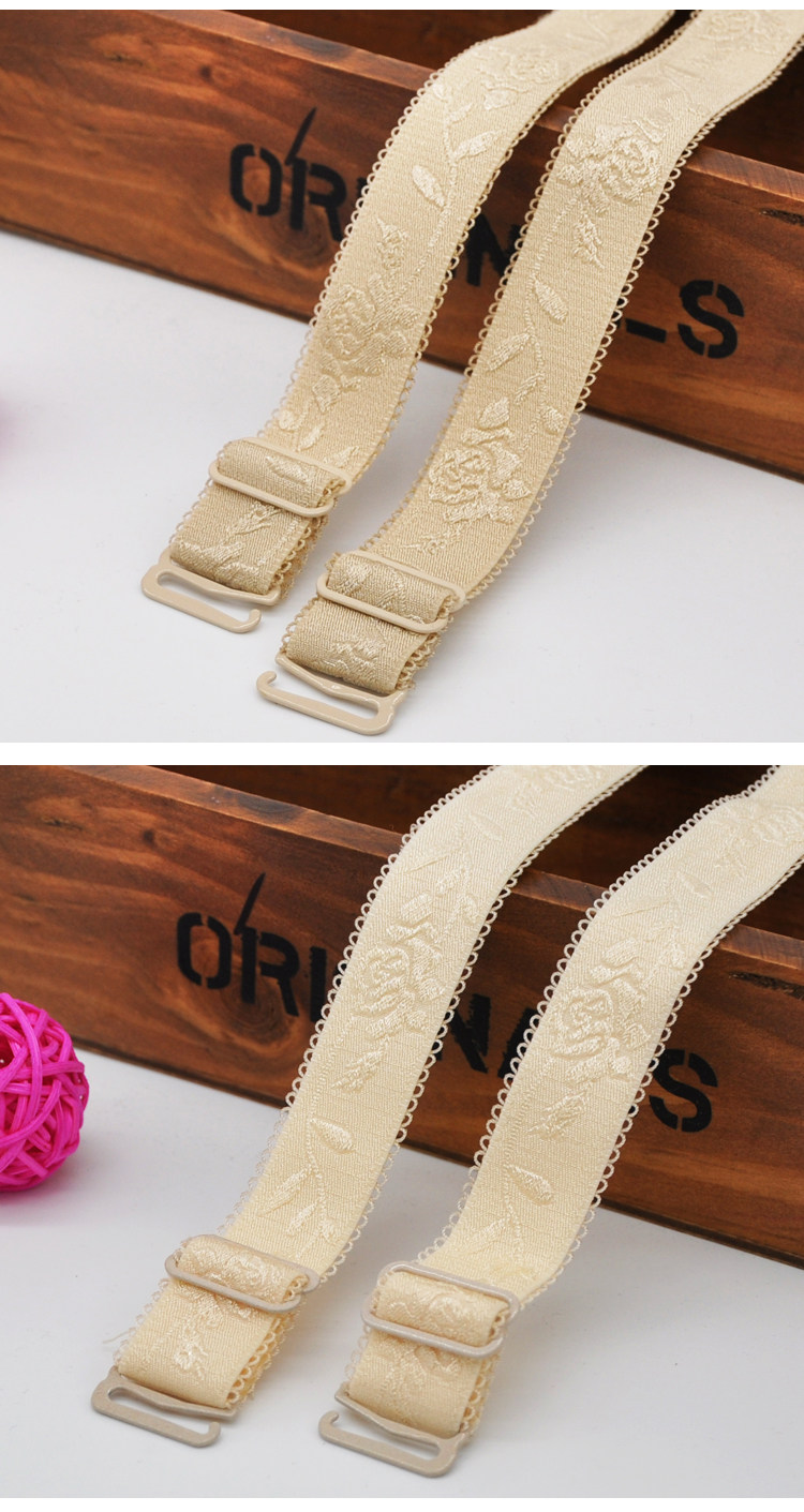 Bretelles pour lingerie Jacquard bandoulière 1003 - Ref 811407 Image 15