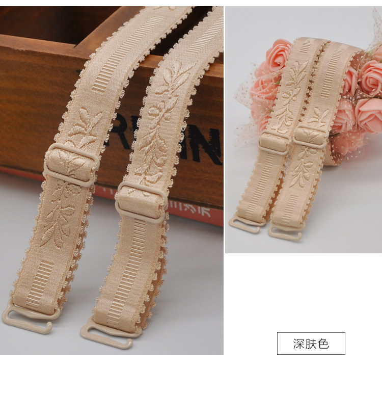 Sangles pour lingerie Jacquard bandoulière 1008 - Ref 805011 Image 17