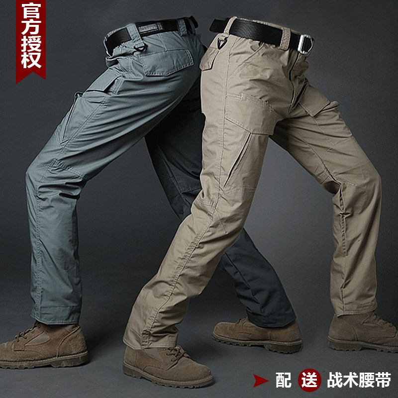 Governing Officer Tactical Long Pants Fit Men's Army Meme Pants Special Soldiers Multiple Pockets For Training Pants Outdoor Work Pants Spring Summer