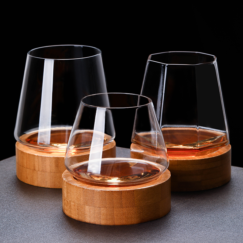 Tumbler Whisky Cup Creative Wine Cup Tapered Spirits Cup Dessert Cup Egg Diamond Cocktail Cup Personality