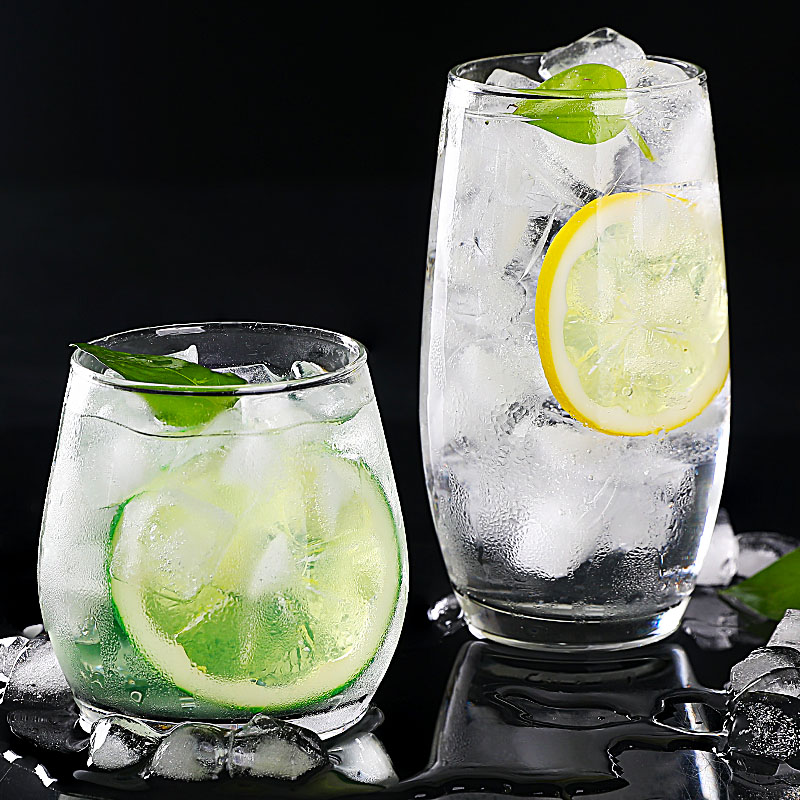 Glass cup tea cup milk juice milk tea cup spirit glass beer whisky cup transparent thickened heat-resistant household