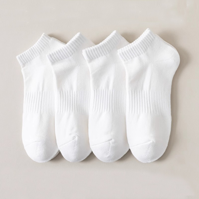 10/50 Pairs of Disposable Socks for Men and Women, Breathable and Odor-Resistant Short Socks for Spring and Autumn, Student No-Wash Daily Disposable Odor-Resistant Sports Socks