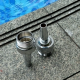 Утка Brail Spatter Spa, нержавеющая сталь из нержавеющей стали 向 Дождь дождь вода фонтана, нефрита