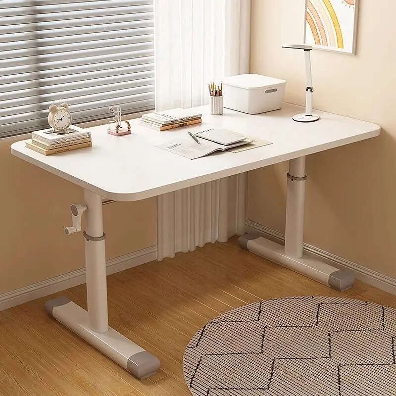 Adjustable Study Desk for Elementary School Students, Home Children's Desk for Correcting Sitting Posture, Special Desk for Homework, Writing Desk and Chair Set Adjustable Study Desk for Elementary School Students, Home Children's Desk for Correcting Sitting Posture, Special Desk for Homework, Writing Desk and Chair Set