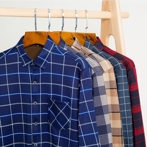 Утепленная высокая мягкая рубашка для отдыха, облегающий крой