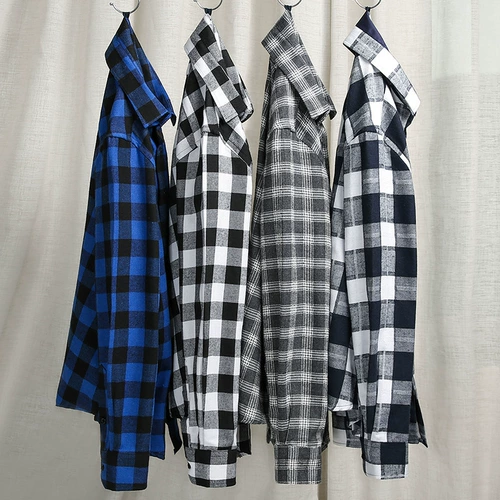 意宾 Трендовая рубашка для отдыха, осенняя, подходит для подростков, в корейском стиле