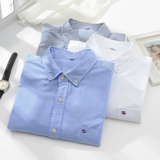 Осенняя хлопковая трендовая универсальная рубашка для отдыха, в корейском стиле