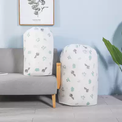 Creative quilt storage bag clothing finishing bag household large capacity quilt clothes moisture-proof moving packing bag