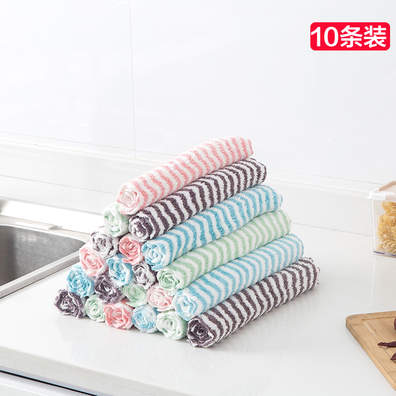 Creative rag housework cleaning dishcloth towels kitchen supplies towels to oil home absorbent sloth not dropping hair