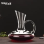 Pha lê không chì rượu vang rượu vang đỏ decanter hip bình nhanh tách rượu rót nhà cá tính châu Âu - Rượu vang giá đỡ rượu vang