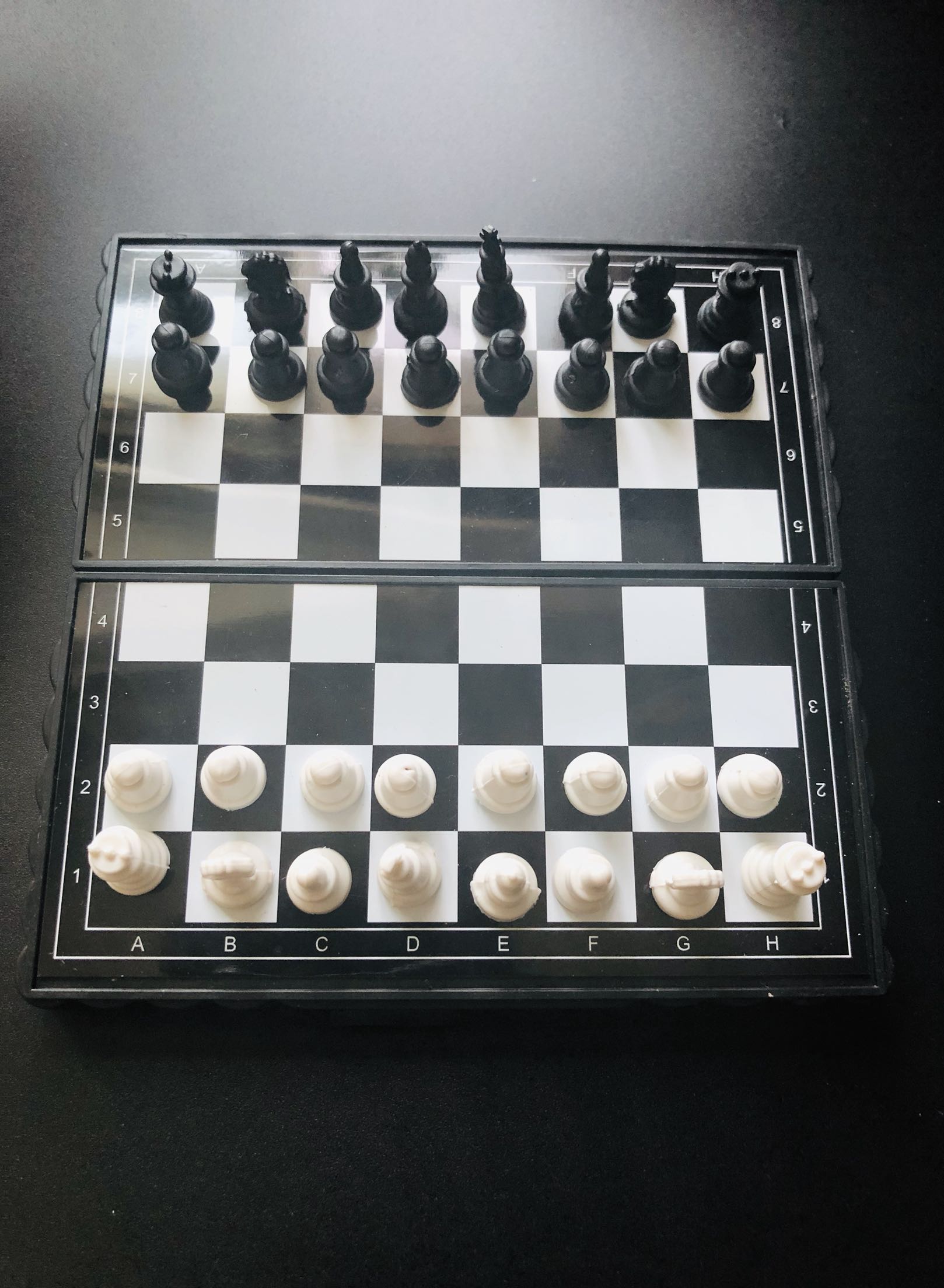 Mini-chess chess board