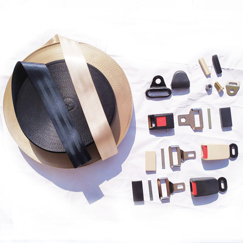 Seat Belt Strap Assembly Accessories High Strength Car Safety Webbing Maza Tape Polyester Fiber Truck Bundle