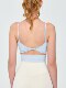 2025 New Style Ice-Feel Integrated Fixed Cup Yoga Tank Top with Chest Pads, Beautiful Back Design, Suitable for Fitness and Sports for Women