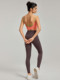 2025 New Pilates Vest with Chest Pads for Outerwear, Yoga Training Vest with Integrated Fixed Cups, Fitness Short Top with Beautiful Back Design