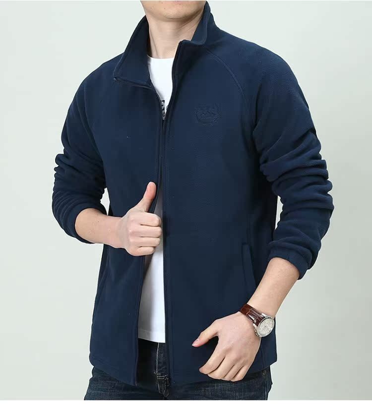 Áo len cardigan dáng mỏng mùa xuân và mùa thu nam dây kéo thể thao áo khoác nam giản dị 2019 xuân mới buông lơi - Áo len áo hoodie nam cao cấp