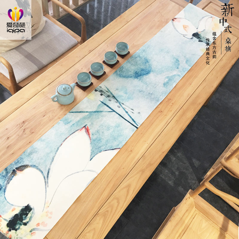 Lotus Hua New Chinese Tea Site Tea Flag Zen Cotton Table Tea Table Tea Table Tea Table Tea Table Tea Table Tea